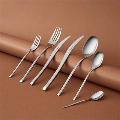 Karaca 316+ Dora Platin 12 Kişilik 84 Parça Çatal Kaşık Bıçak Takımı