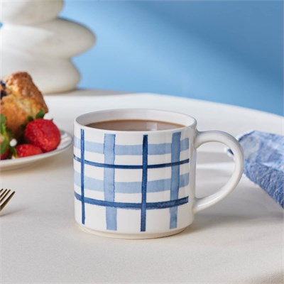 Karaca Alize Kareli Mug 390 Ml