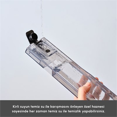 Karaca Aquaclean X10 3 in 1 Islak ve Kuru Kablosuz Dikey Süpürge