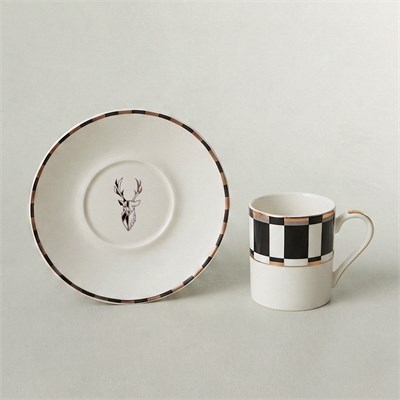 Karaca Aries Geyikli Kahve Fincan Takımı 90 ml