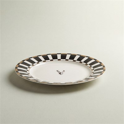 Karaca Aries Geyikli Pasta Tabağı 20 cm