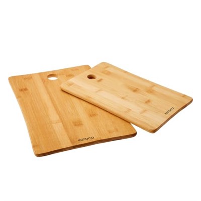 Karaca Bamboo 2li Bambu Kesme Tahtası 30/35 cm - Seçenekler: Small, Medium