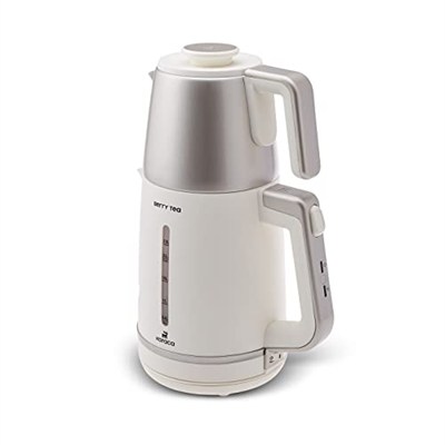 Karaca Berry Tea XL 2in1 Çelik Demlikli Çay Makinesi ve Kettle Mulberry