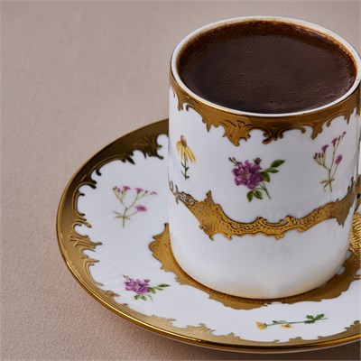 Karaca Bihter 6 Kişilik Kahve Fincan Takımı 90 ml