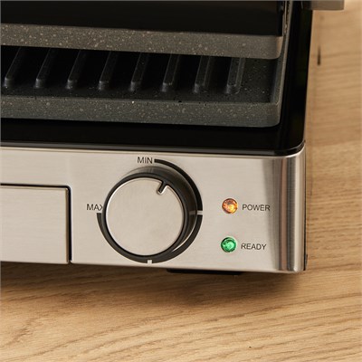 Karaca Biogranit 6 Dilim Kapasiteli Paslanmaz Çelik Izgara ve Tost Makinesi Inox 2000W