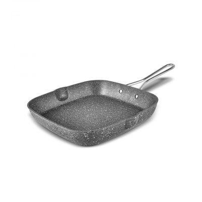 Karaca Biogranit Salvador Grill Tava 28 Cm Gri