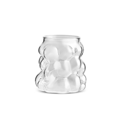 Karaca Bubble 6lı Kahve Yanı Bardağı Şeffaf 90 ml