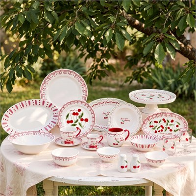 Karaca Cherry Time Kek Standı 25 cm