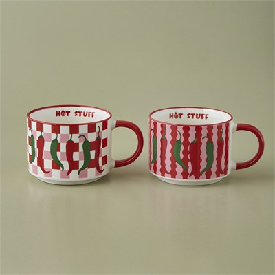 Karaca Chill&Chili 350 ml 2li Mug Seti