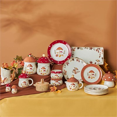 Karaca Cozy Mantar Kapaklı Kase 380 ml