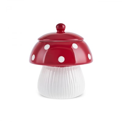 Karaca Cozy Mantar Saklama Kabı Kırmızı 520 ml