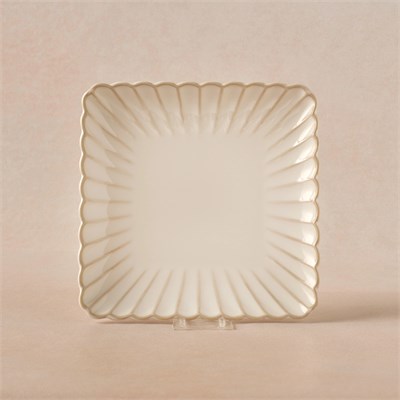 Karaca Daisy Kare Pasta Tabağı 20,5 cm
