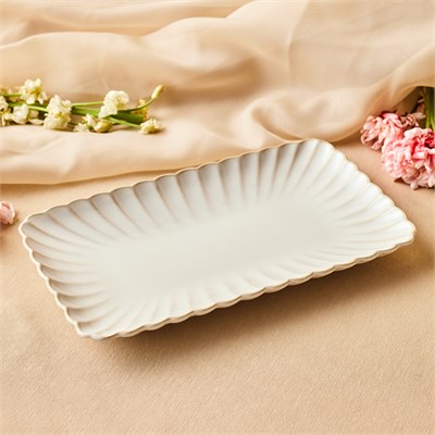 Karaca Daisy Kayık Tabak 25,5 cm