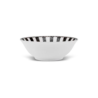 Karaca Damalı Porselen Salata Kasesi 14 cm