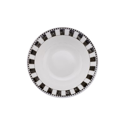 Karaca Damalı Porselen Salata Kasesi 14 cm