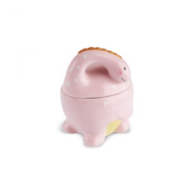 Karaca Dino Kapaklı Saklama Kabı Pembe