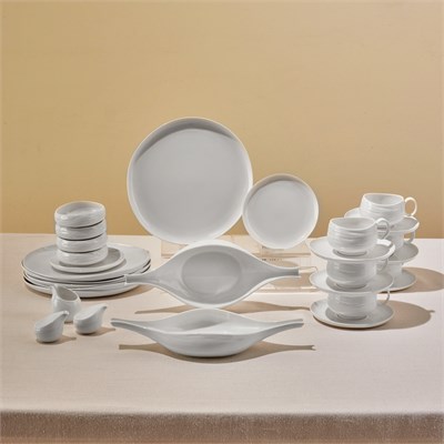 Karaca Earth Collection Clay 29 Parça 6 Kişilik Kahvaltı Takımı