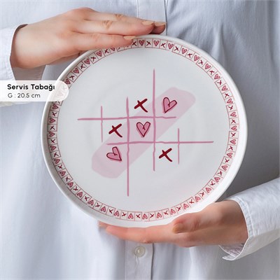 Karaca Forever Bone Lovera 28 Parça 6 Kişilik Kahvaltı Takımı