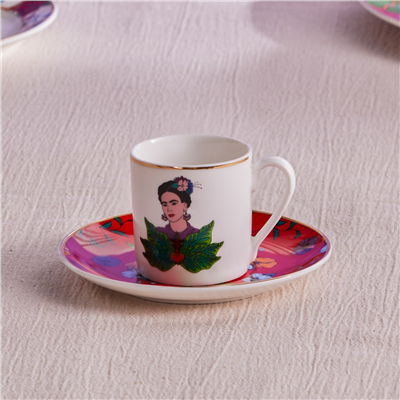 Karaca Frida Kahve Fincanı Ve Tabağı 90 ml
