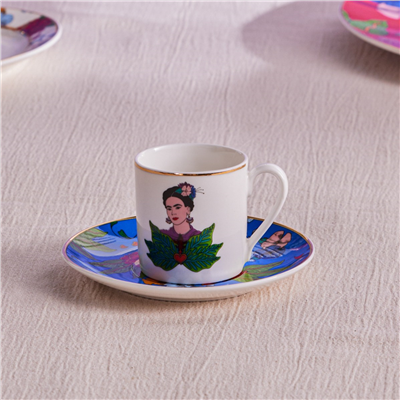 Karaca Frida Kahve Fincanı Ve Tabağı 90 ml
