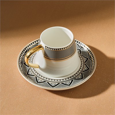 Karaca Globe 6 Kişilik Kahve Fincan Takımı 80 ml