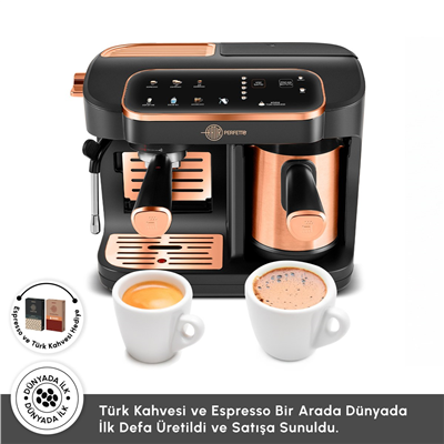 Karaca Hatır Perfetto Espresso ve 5 Fincan Kapasiteli Türk Kahvesi Makinesi