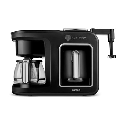 Karaca Hatır Plus Barista 6 In 1 Konuşan Black Silver