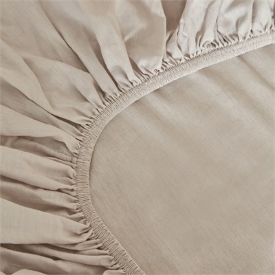 Karaca Home %100 Pamuk Bebek Fitted Çarşaf Açık Gri
