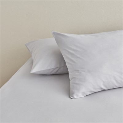 Karaca Home %100 Pamuk Düz Çarşaf Çift Kişilik Koyu Gri