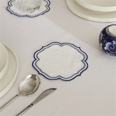 Karaca Home 6lı Flam Kokteyl Peçetesi Lacivert