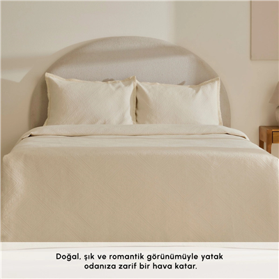 Karaca Home Adelia Fistolu Yatak Örtüsü Takımı