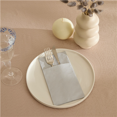 Karaca Home Basic 16lı Cepli Kağıt Peçete 40X40 cm