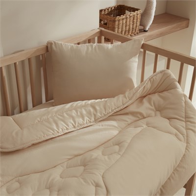 Karaca Home Bebek Bunny Kapitoneli Comfort Set Pudra