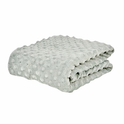 Karaca Home Bebek Lily Mavi Tomurcuk Battaniye 90x110 cm