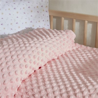 Karaca Home Bebek Lily Pembe Tomurcuk Battaniye 90x110 cm