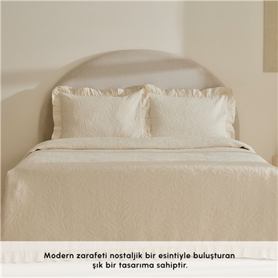 Karaca Home Branley Fırfırlı Yatak Örtüsü Takımı