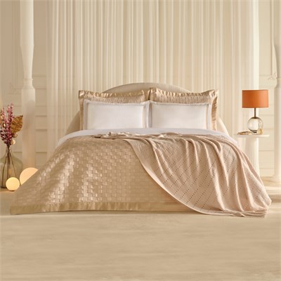 Karaca Home Bride Carina 80 Tel %100 Pamuk 8 Parça Evlilik Paketi Gold
