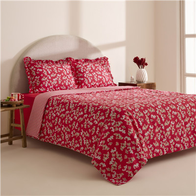 Karaca Home Carlo %100 Pamuk Nevresim Takımı