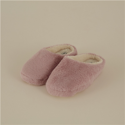 Karaca Home Cosy Peluş Kadın Ev Terliği Numara Pembe/Beyaz