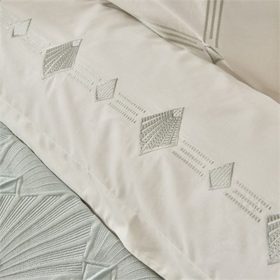 Karaca Home Diamond Çift Kişilik 7 Parça Düet Set Mavi