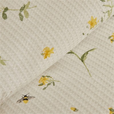 Karaca Home Emma %100 Pamuk Tek Kişilik Pike Takımı Sarı