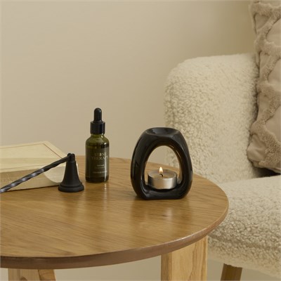 Karaca Home Glossy Buhurdanlık Siyah