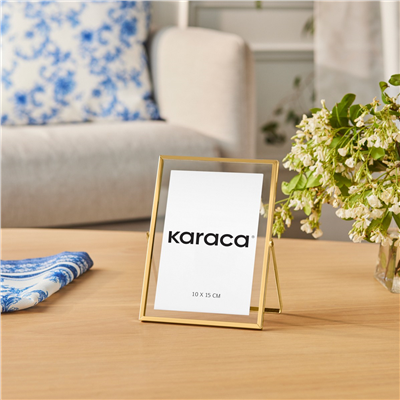Karaca Home Grace Fotoğraf Çerçevesi Gold 15x20 cm