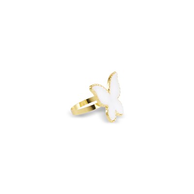 Karaca Home Karaca X Müge Anlı Butterfly 4lü Peçete Yüzüğü
