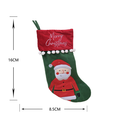 Karaca Home Kararca Home New Year Yılbaşı Santa Hediye Çorabı 16x8,5 cm