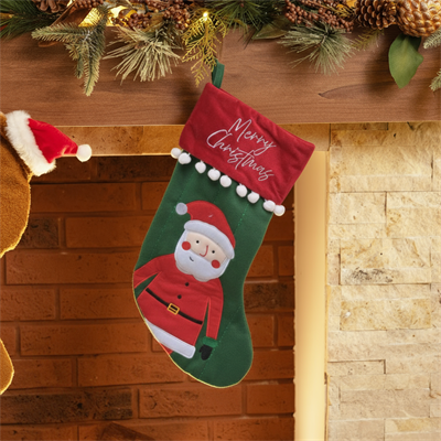 Karaca Home Kararca Home New Year Yılbaşı Santa Hediye Çorabı 16x8,5 cm