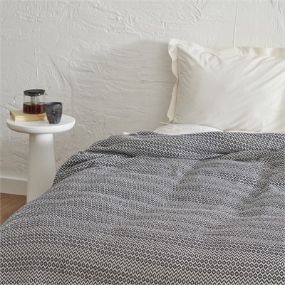 Karaca Home Levi Lacivert Çift Kişilik Pike
