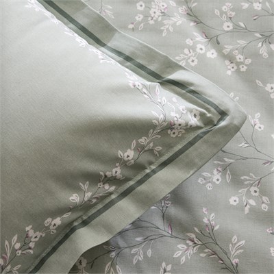 Karaca Home Linaria %100 Pamuk Çift Kişilik Nevresim Pike Takımı Mint