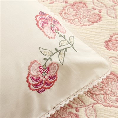 Karaca Home Lioren %100 Pamuk Nish Set Çift Kişilik Pike Takımı Multicolour