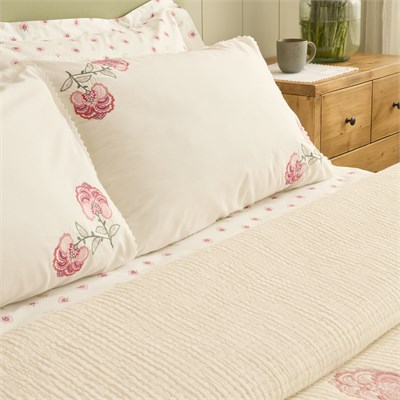 Karaca Home Lioren %100 Pamuk Nish Set Çift Kişilik Pike Takımı Multicolour